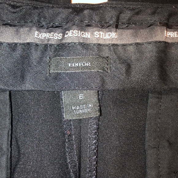 Express Design Studios. Editor black dress pants. - Picture 4 of 4
